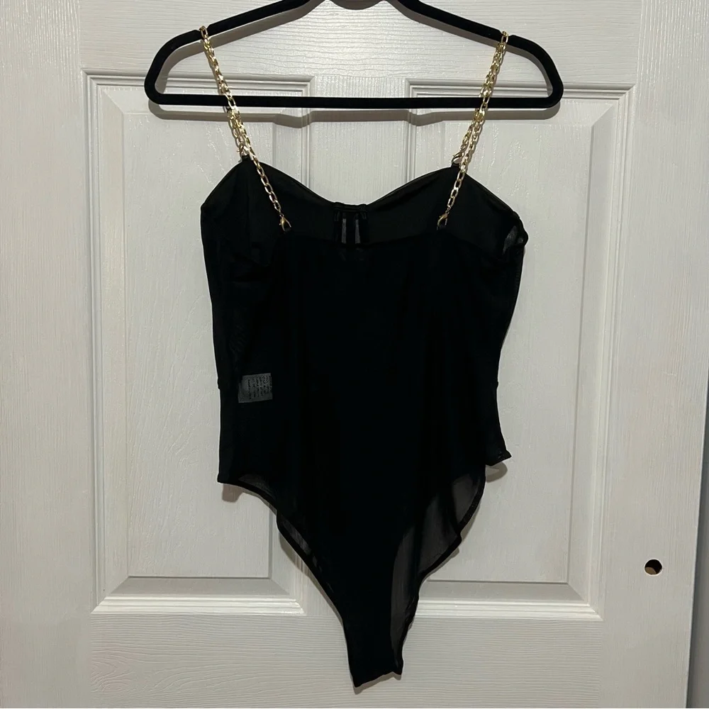 💗 *NWOT* SHEIN - Women’s Mesh Bodysuit - Picture 3 of 7